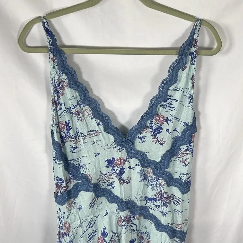Free People intimately Slip My Mind Printed Trapeze Dress size Small - Picture 5 of 8